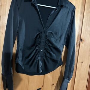 Abercrombie cinched blouse